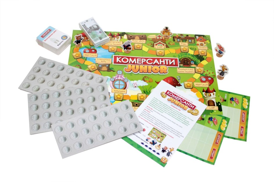 Игра настольная Ранок Коммерсанты Junior 444286