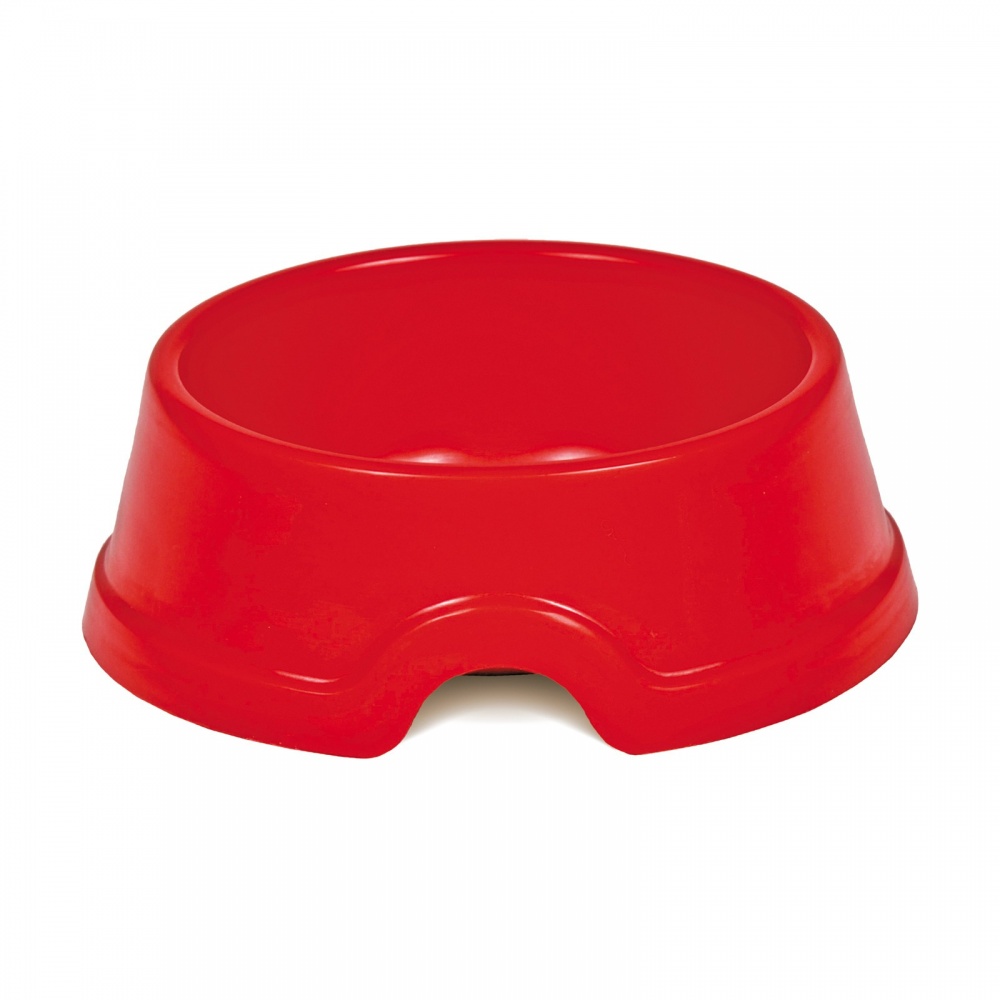 Миска Природа №2 для собак червона 600 мл