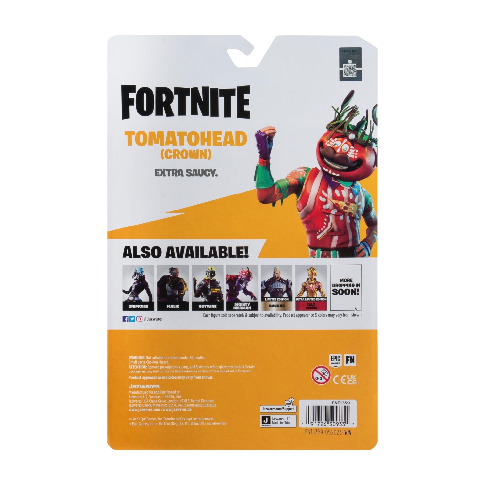 Фигурка коллекционная Fortnite Solo Mode Tomatohead (Crown) 10 см FNT1359