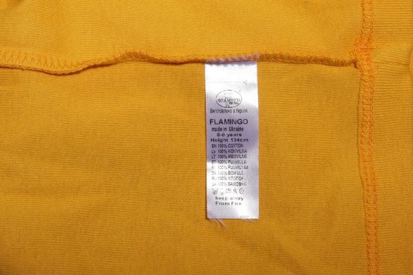 Футболка для хлопчиків Фламінго р.134 жовтий C740N-9506 
