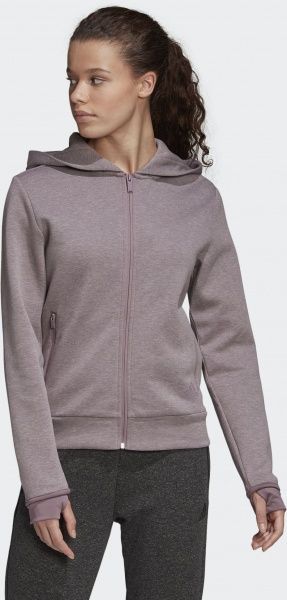Джемпер Adidas W VER FZ HD FL4211 р. L фіолетовий