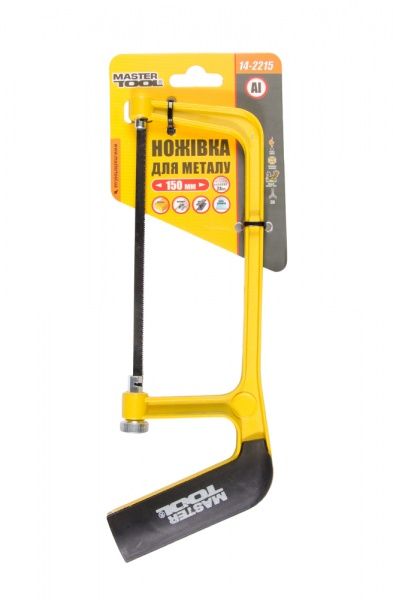 Ножівка по металу MASTERTOOL 14-2215