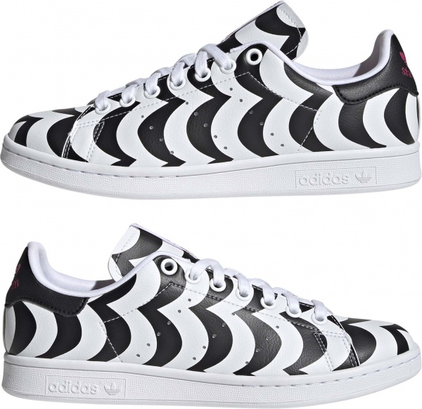 Кроссовки Adidas STAN SMITH W H05757 р.40 UK 6,5 24,6 см черно-белый