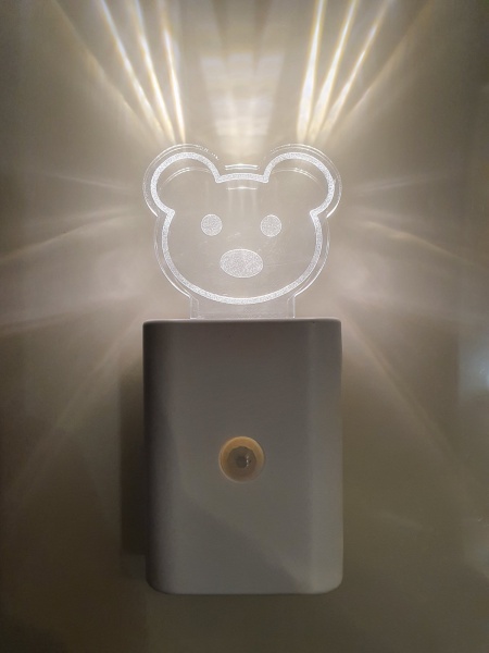 Ночник Ledvance Nightlux с датчиком движения LED 0,2 Вт белый CARTOON SEN 840 WT 