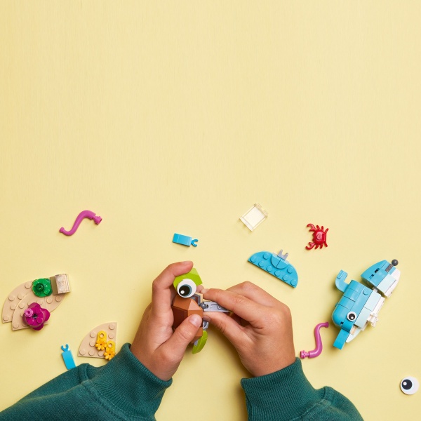 Конструктор LEGO Creator Дельфин и черепаха 31128