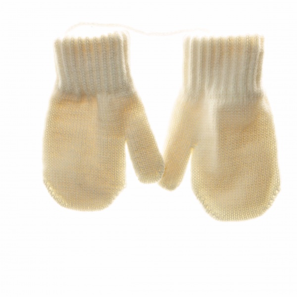 Варежки Margot Bis Basic р.11 белый 