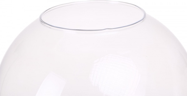 Ваза Жайворонок H17 D20 см 17 см прозорий 