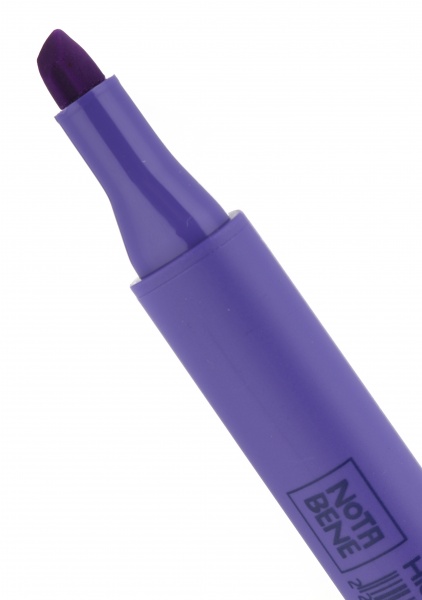 Маркер текстовый Nota Bene треугольный 2-3 мм фиолетовый 