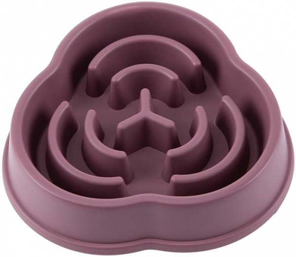 Миска WahoPet лабіринт для собак пластикова коричнева (WA00009)