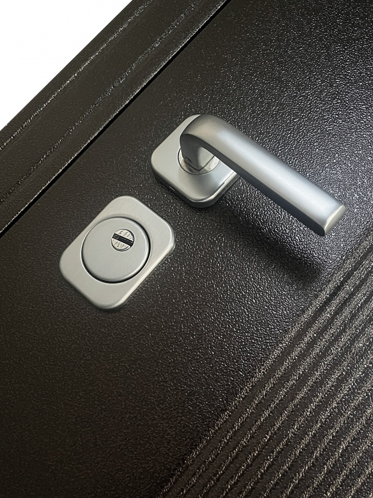 Дверь входная Двері БЦ Хотин (спил коньячный) медь 2050х860 мм правая