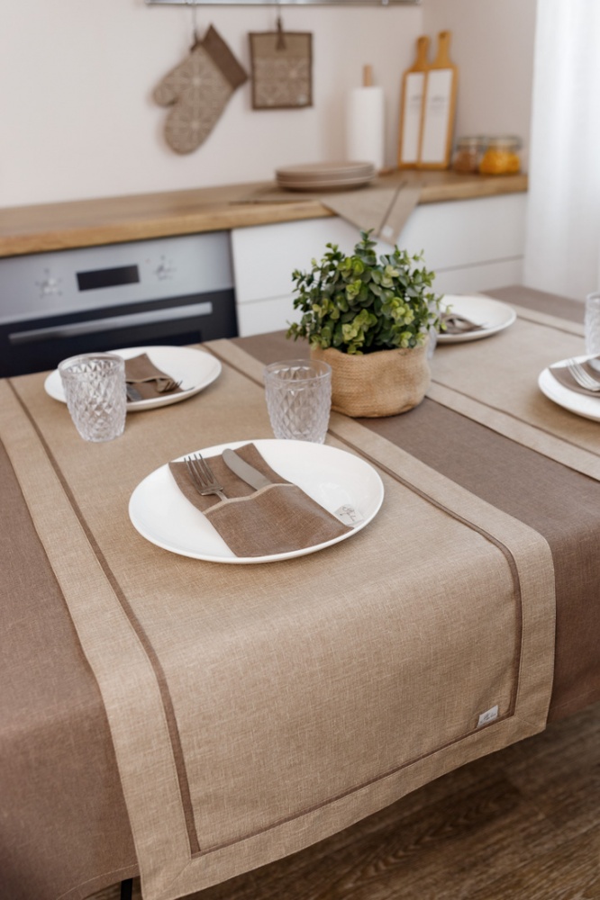 Чохол для приборів Прованс Кориця Коричневий 10x24 см