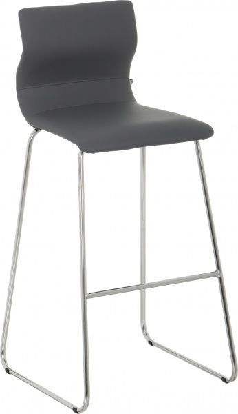 Стілець Nowy Styl Cleo Hoker CFS Chrome (BOX-2) (CH) ECO-70 сірий 