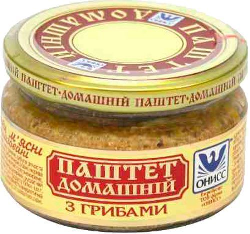 Паштет Онісс Домашній з грибами 200 г