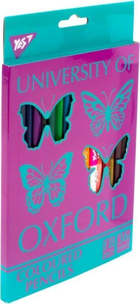 Карандаши цветные Oxford Butterflies 18/36 цветов YES