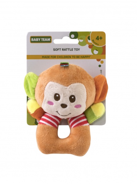 Игрушка-погремушка Baby Team в ассортименте 8501