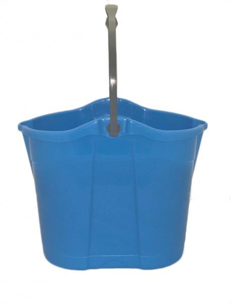Ведро Dargo мерное с двумя носиками голубое 14 л 