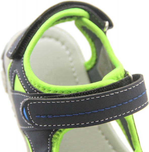 Сандалии для мальчика р.35 серый с зеленым UTSH-SK20013/gree/35 