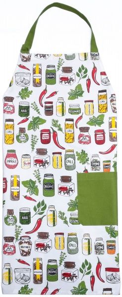 Фартук кухонный Специи светло-зеленый Homeline