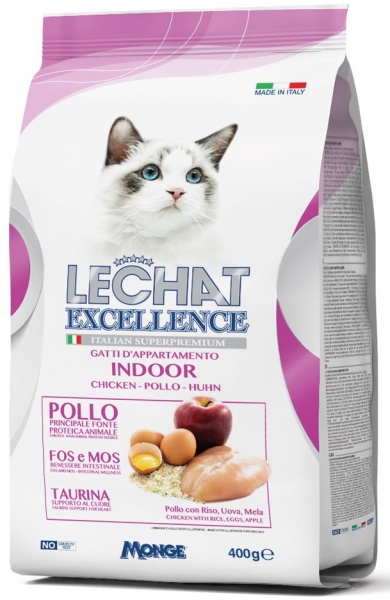 Корм сухой для взрослых кошек LECHAT EXCELLENCE Indoor
