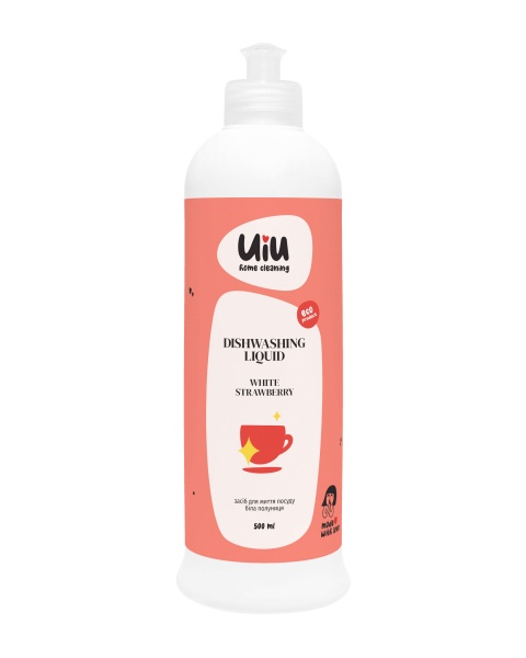 Средство для ручного мытья посуды UIU Белая клубника 0,5л