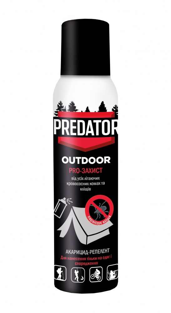 Аерозоль від комах, що літають і повзають PREDATOP EXTREME OUTDOOR 150 мл