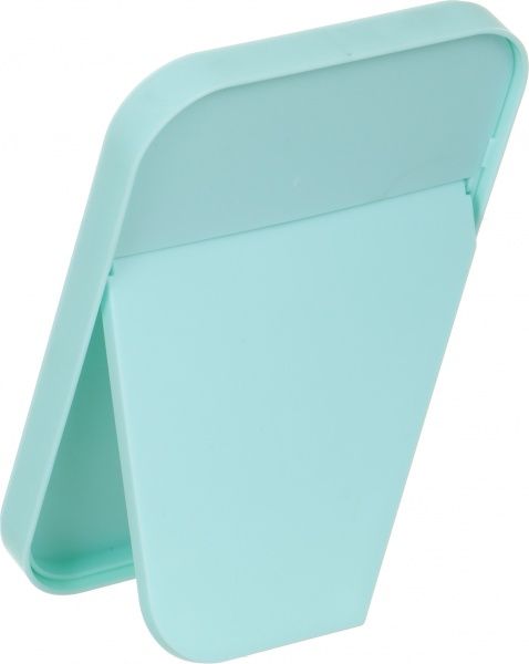 Дзеркало косметичне блакитне 18,8х13,9х1,8 см