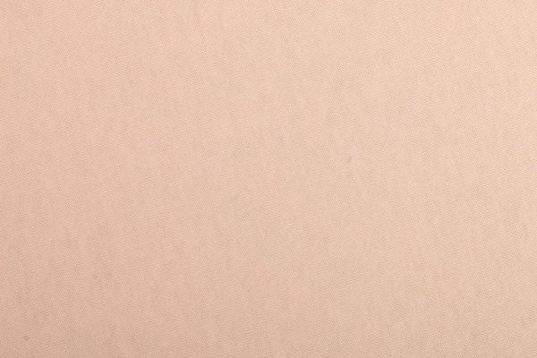 Простынь трикотажная на резинке 160x200 см персиковый Homeline 