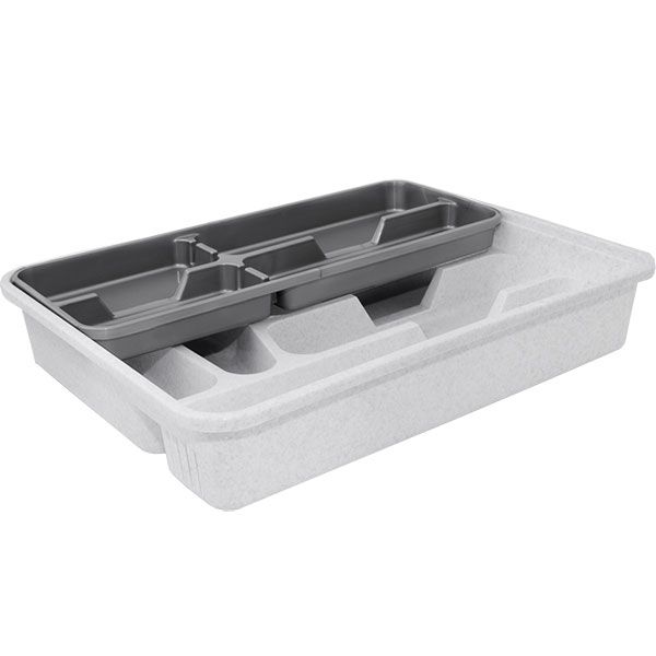 Лоток для столових приборів Алеана зі вставкою