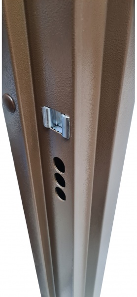 Двері вхідні Булат Термо House-703 вулична дуб бронзовий 2050x950 мм праві