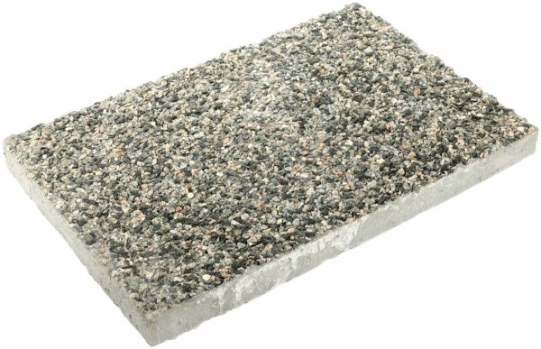 Тротуарная плитка АртБетон Прямоугольник декорированная гранитной крошкой 60х40х5 см