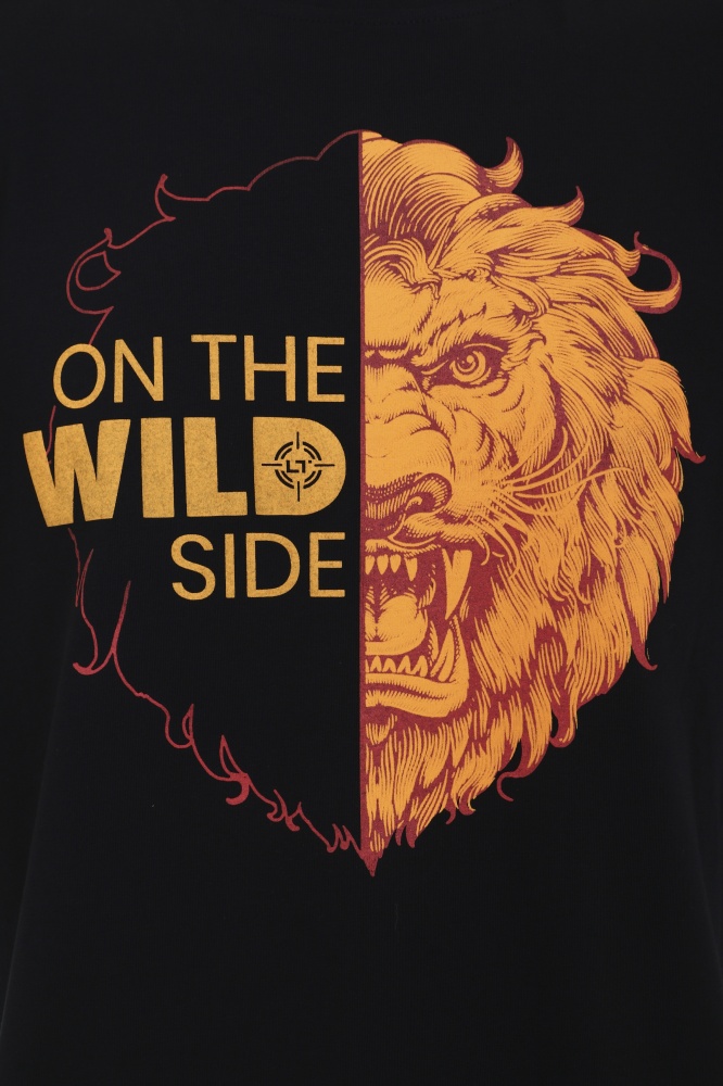 Футболка LOGOS-Tac з нанесенням Лев 04-09-00-0060 р.L різнокольоровий