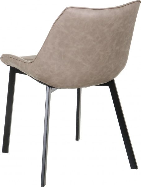 Стул обеденный Тренто черный/бежевый