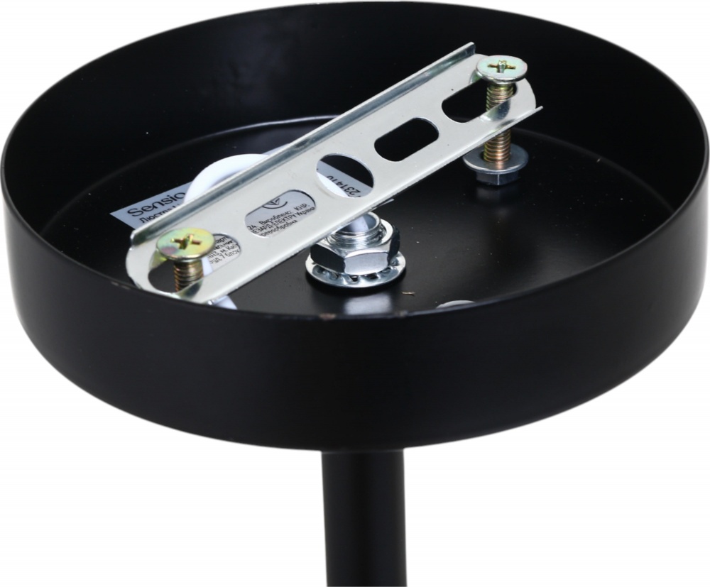 Люстра подвесная Sensio Lion 6x40 Вт E14/E27 черный с золотистым LS-74636/6BG-E2740W