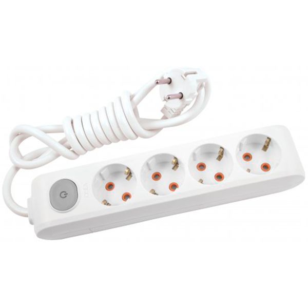 Удлинитель Viko MultiLet 4 гнезда 3 м
