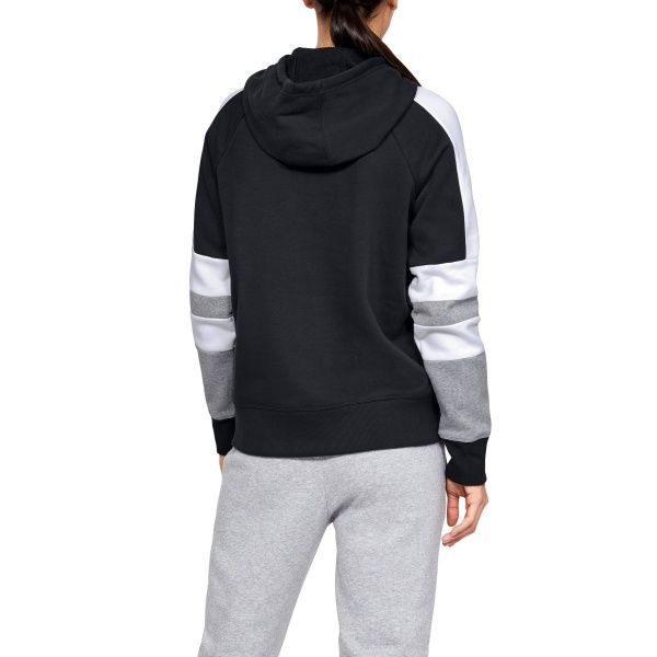 Джемпер Under Armour RIVAL FLEECE LC LOGO HOODIE NOVELTY 1348552-001 р. XS черный