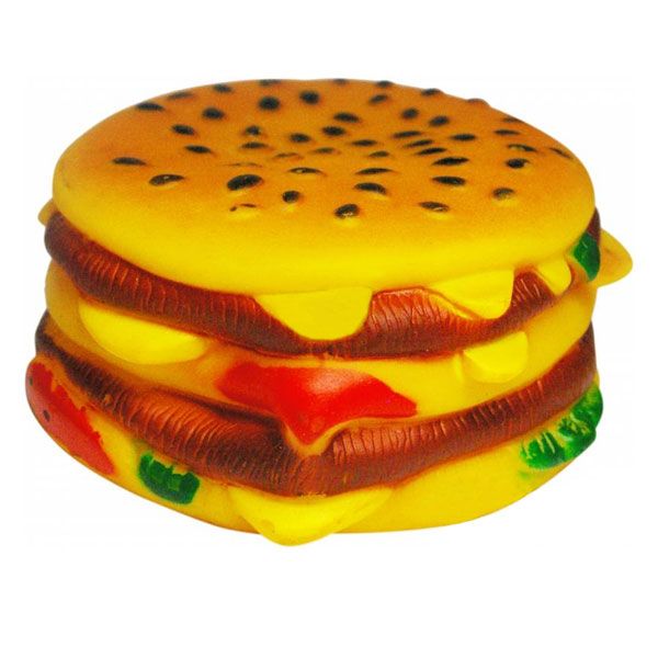 Игрушка для собак Topsi Гамбургер со звуком 8 см