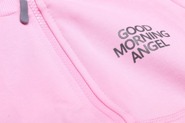 Спортивный костюм Маленькие люди для девочки р.116 серый с розовым 