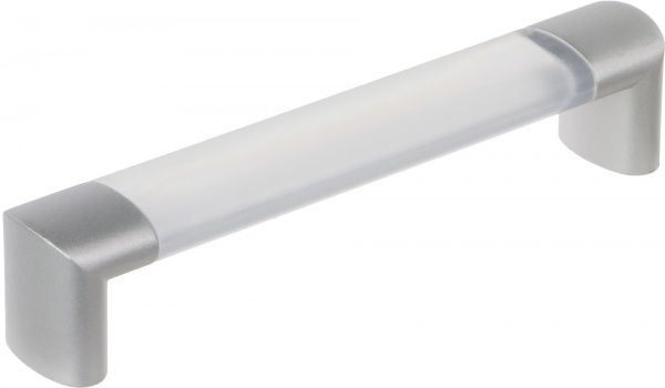 Меблева ручка 993мк з ABS 160 мм матовий хром REI 993мк.160