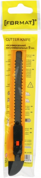 Нож канцелярский Economix средний 9 мм F40514 