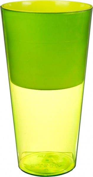 Горщик пластиковий Elsa Вулкано Преміум-200 круглий 15л салатовий 