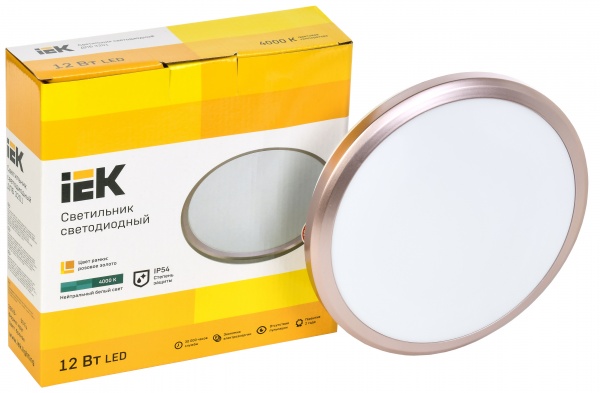 Светильник линейный IEK 12 Вт 4000 К дневной LDPB0-3201-12-4000-K01 