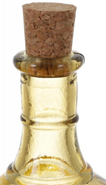 Ваза стеклянная San Miguel ANDALUCIA 250 мл желто-золотой 