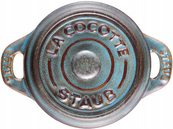 Набор кокотниц мини керамических 4 шт бирюза 40508-159-0 Staub