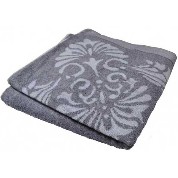 Полотенце Lorenzzo Elegant серое 70x140 см