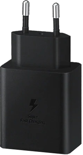 Зарядное устройство Samsung 45 Вт Compact Power Adapter (W C TO C CABLE) BLACK (EP-T4510XBEGRU) 