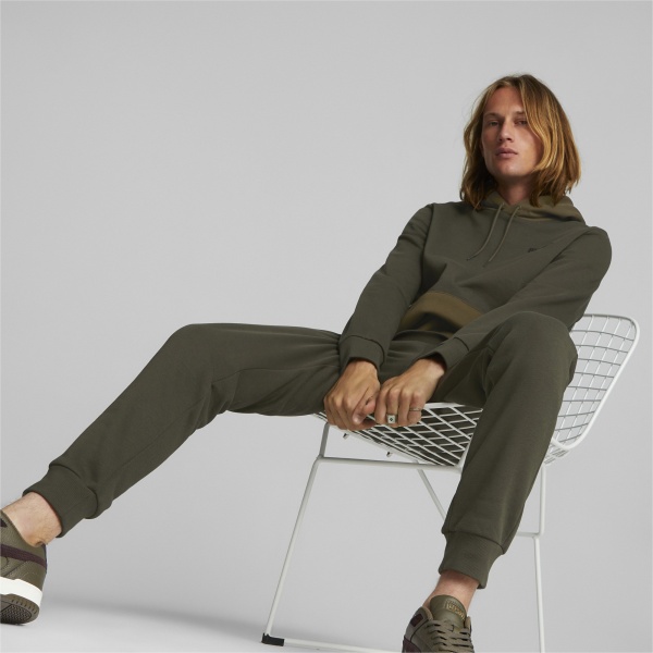 Спортивний костюм Puma HOODED SWEAT SUIT FL CL 67003470 р. S хакі