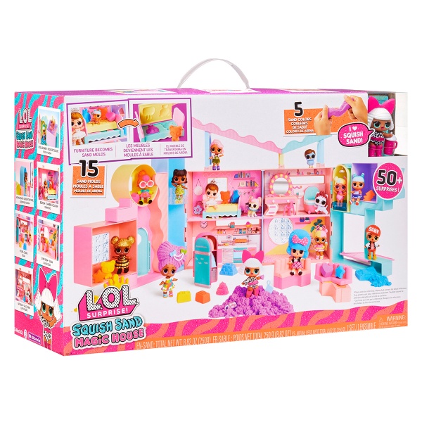 Ігровий набір L.O.L. SURPRISE! Squish Sand Чарівний дім 593218