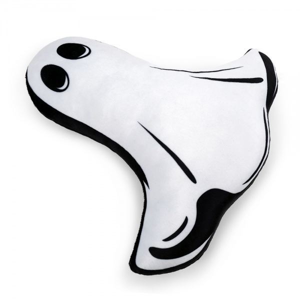 Подушка декоративная Привидение Бу (FWPGHOSTBOO23WT00) 42,5 см бело-серый WP Merchandise 