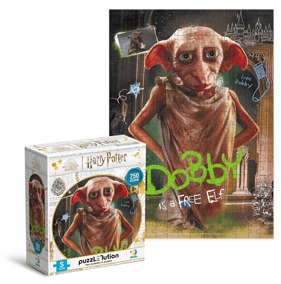 Пазл DoDo Medium-S Harry Potter. Добі, 250 елементів 200497