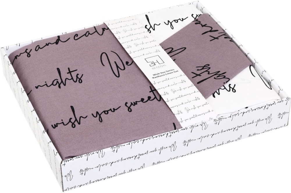 Комплект постільної білизни Wish 2.0 бузковий Begenal